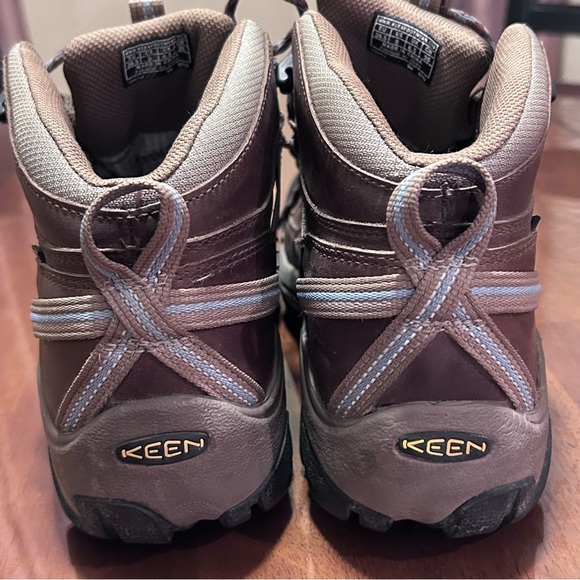 KEEN TARGHEE II Women’s Sz 9 shoes brown leather waterproof hiking boots 1004114 - Picture 16 of 16